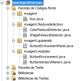 Estrutura do basicAgentExercises